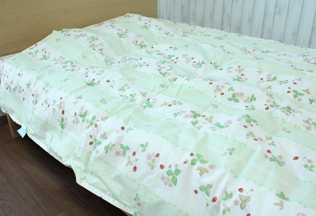 ウェッジウッド 羽毛肌掛けふとん 西川 ｜岐阜県寝装のわた勇