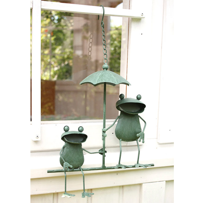 ガーデン オーナメント インテリア雑貨 ブリキ製 カエル 蛙 かえる
