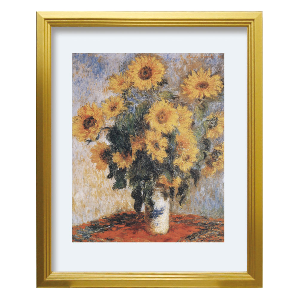 楽天市場】絵画 クロード モネ サッセンハイムのチューリップ畑(L