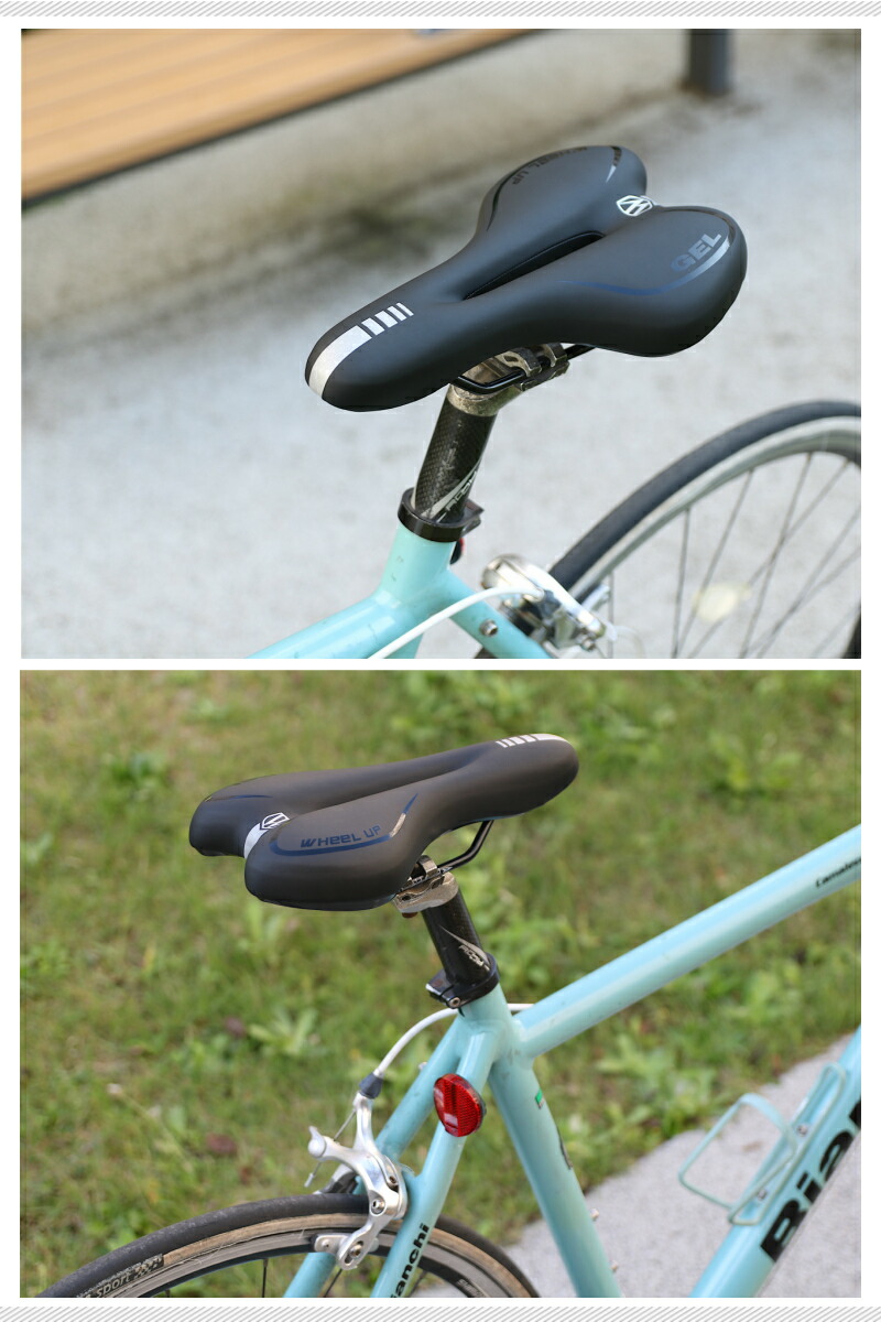 楽天市場】サドル 自転車 穴あき 中空 クッション ゲル お尻 痛くない
