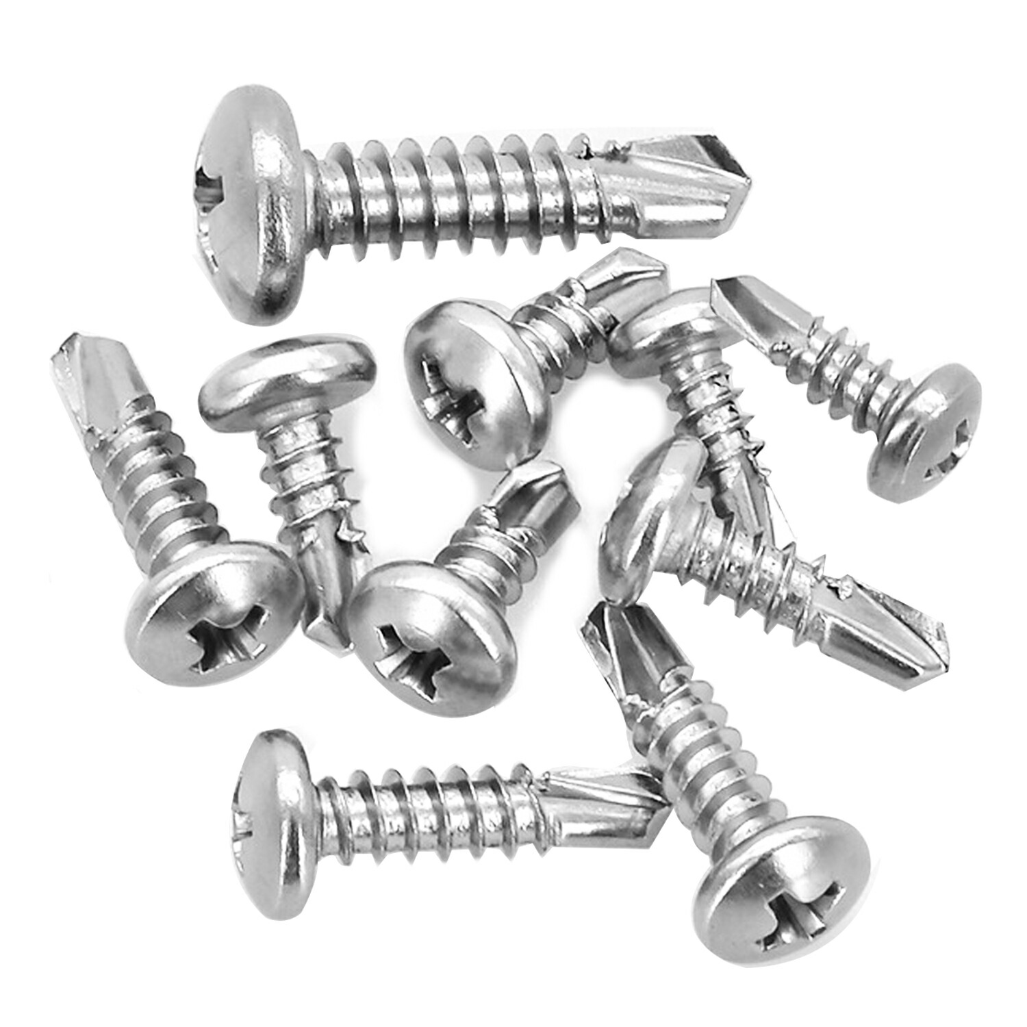 楽天市場】鍋頭ネジ 鉄板ビス ドリルねじ 十字穴付皿 なべ ステンレス