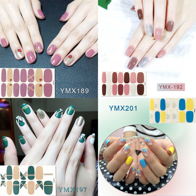 楽天市場】【NailArt】ネイル用 貼るだけでジェルネイル シール 選べる