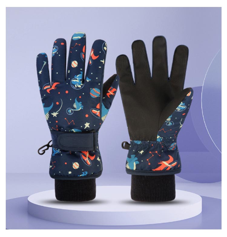 楽天市場】スキーグローブ キッズ ジュニア 5本指手袋 キッズスキー