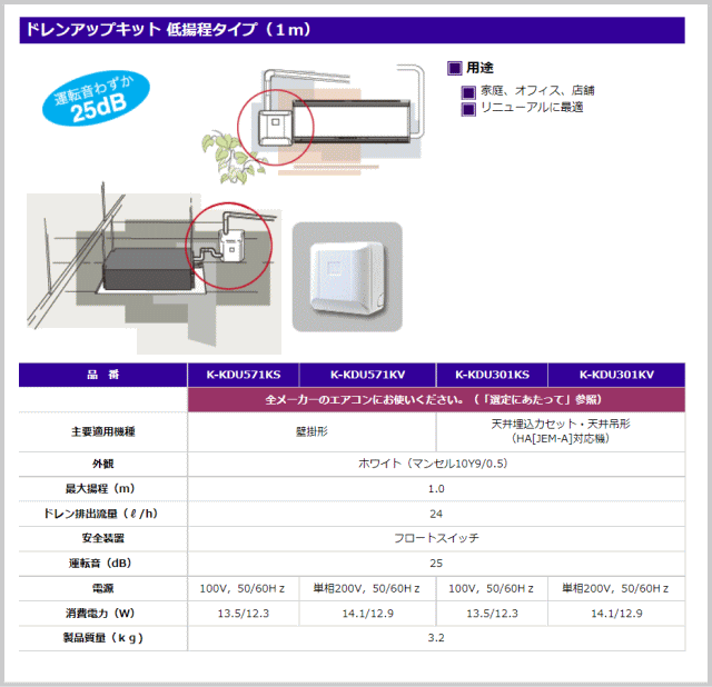 K-KDU571KS（K-KDU571HSの後継モデル） [代引決済不可][ルームエアコン