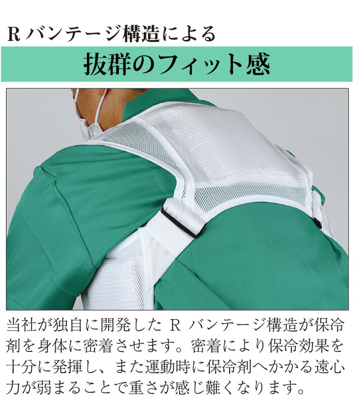 保冷剤ベスト 熱中症対策グッズ 保冷剤型 冷却ベスト アイスハーネス
