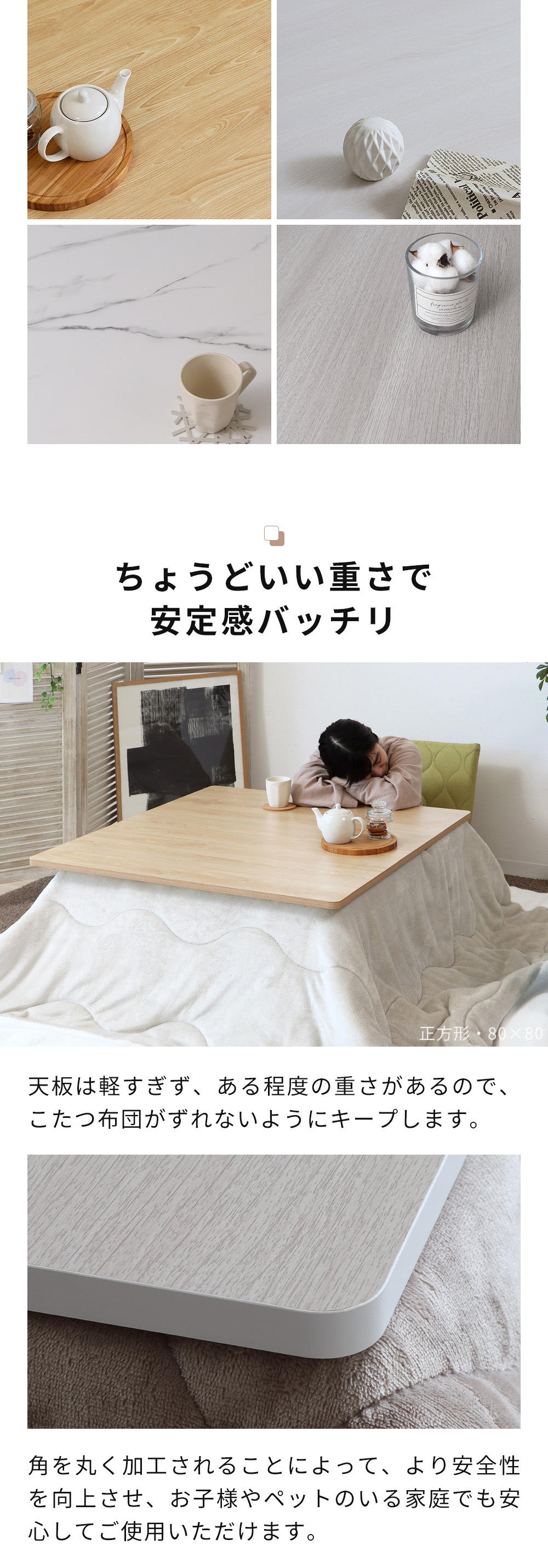 C4 昭和レトロ 花柄やぐらこたつ 小泉産業 リバーシブル天板 動作確認