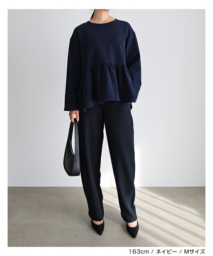 楽天市場】evernavy エバーネイビー ダブルクロス カーブ パンツ