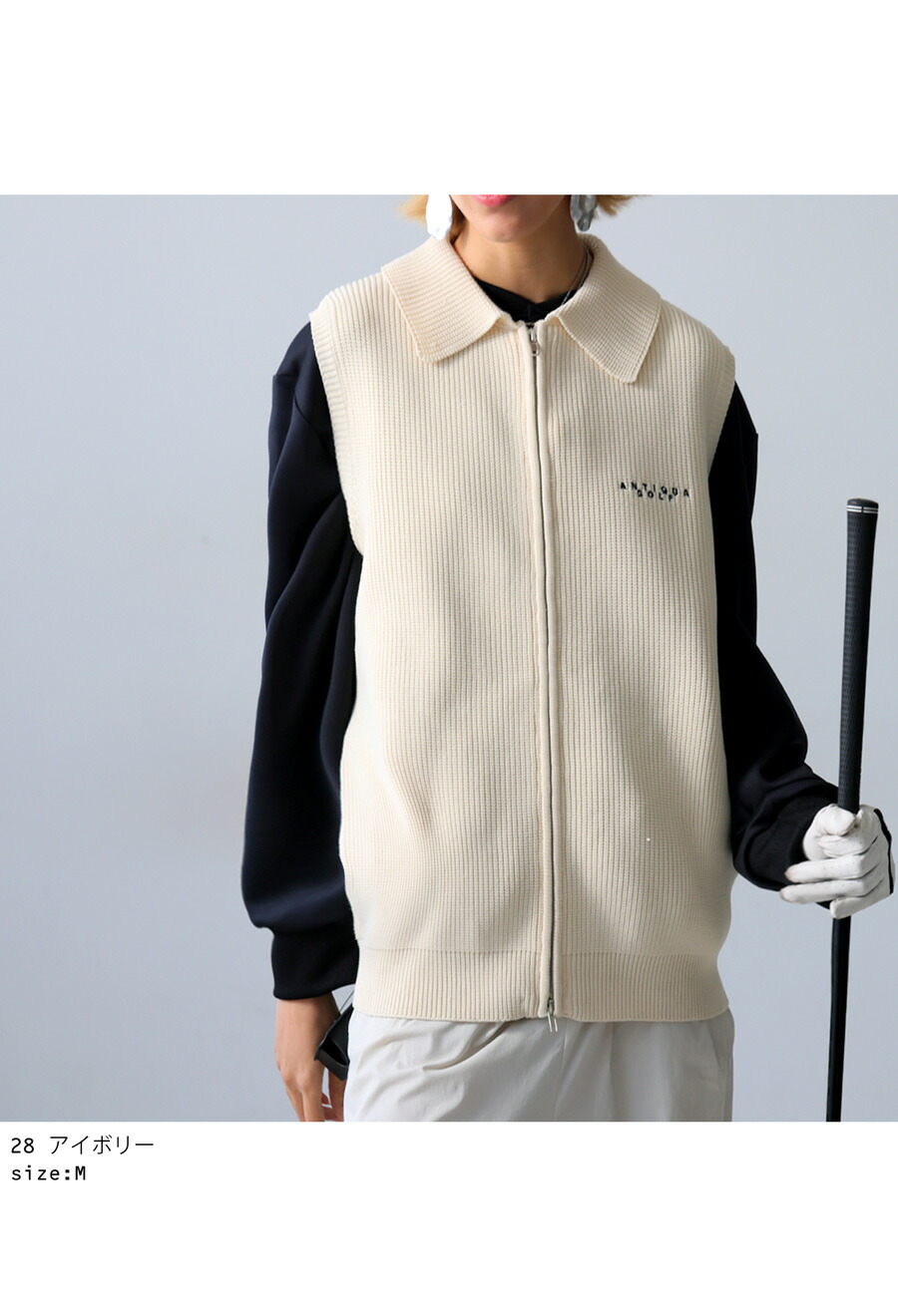 未使用】1PIU1UGUALE3 GOLF× 戸賀敬城 ダウンスニードジャック 未使用