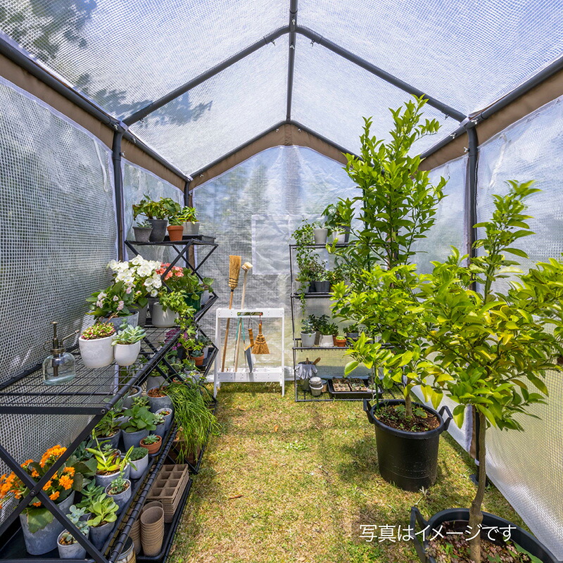 楽天市場】温室 ビニールハウス 育苗 寒冷 霜 菜園 タカショー