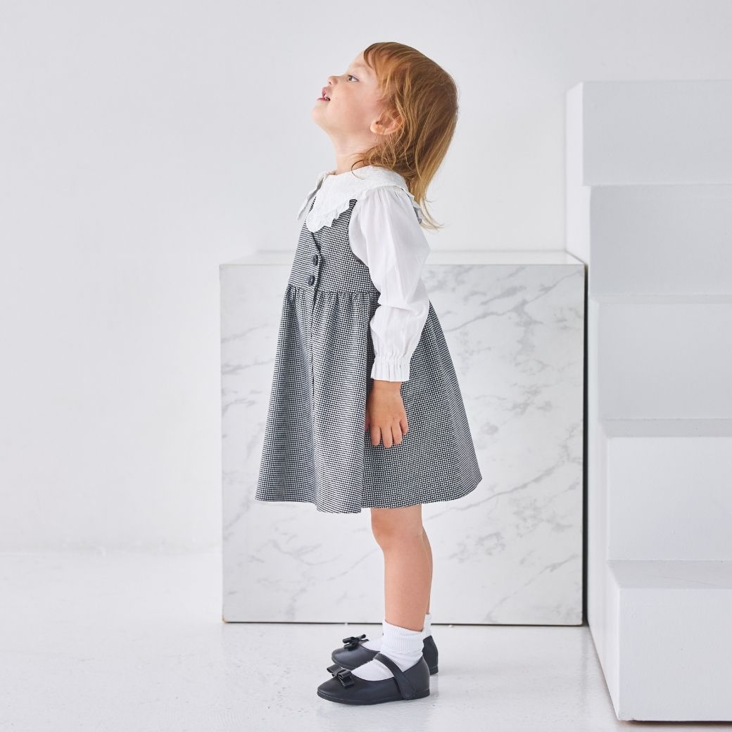 ジャンパースカート 90 100cm (2576-3106) CHOPIN blue/ショパンブルー