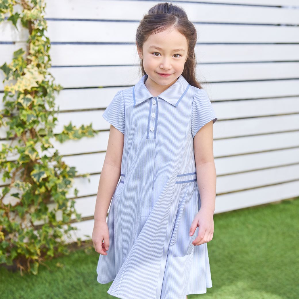 CLEARANCEセール50％OFF】【キッズ】COOLMAXラインワンピース 100 110