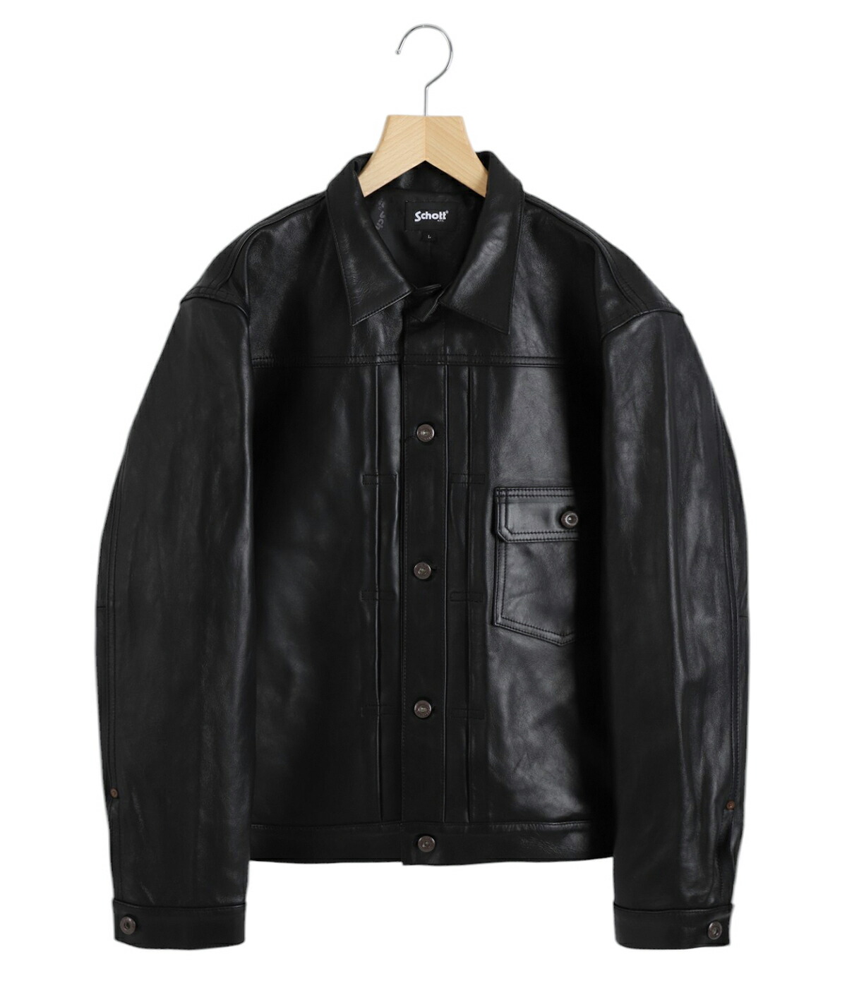 楽天市場】[送料無料]Schott : SHEEP LEATHER 1st TRACKER JACKET