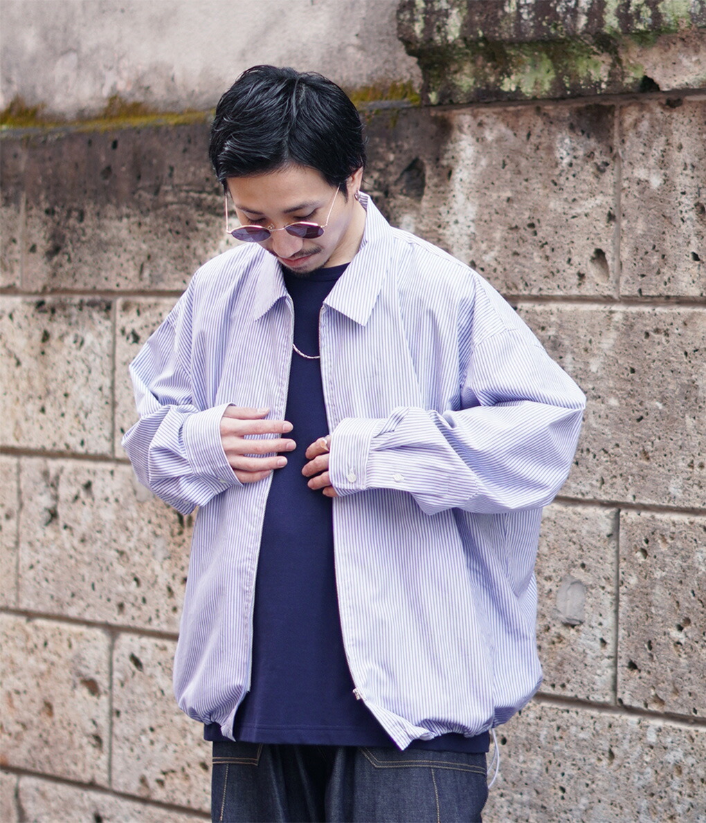 楽天市場】[SALE]is-ness : TOMAS MAISON LONG SLEEVE ZIP SHIRT