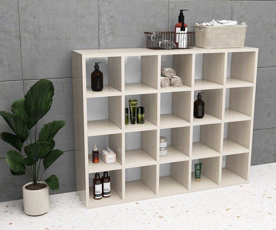 楽天市場】本棚 横置き 大容量 組み立て不要 横長 奥行27cm ロータイプ