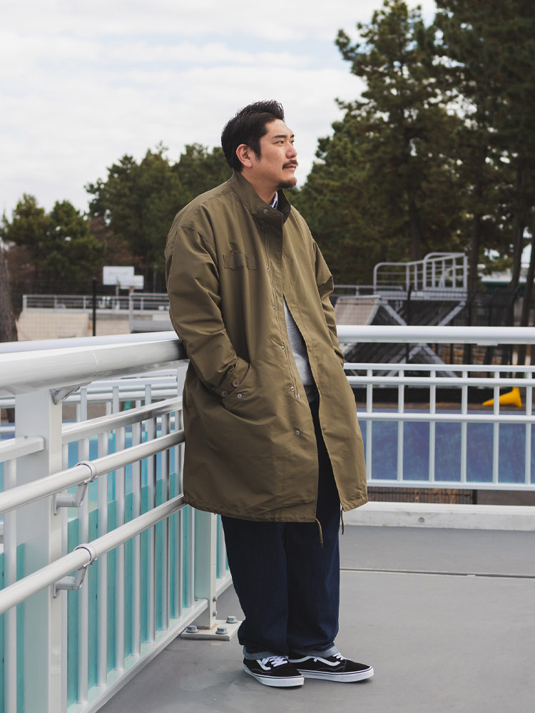 春も着用可能！LAUREN ブラック モッズコート Mサイズ 春も着用可能