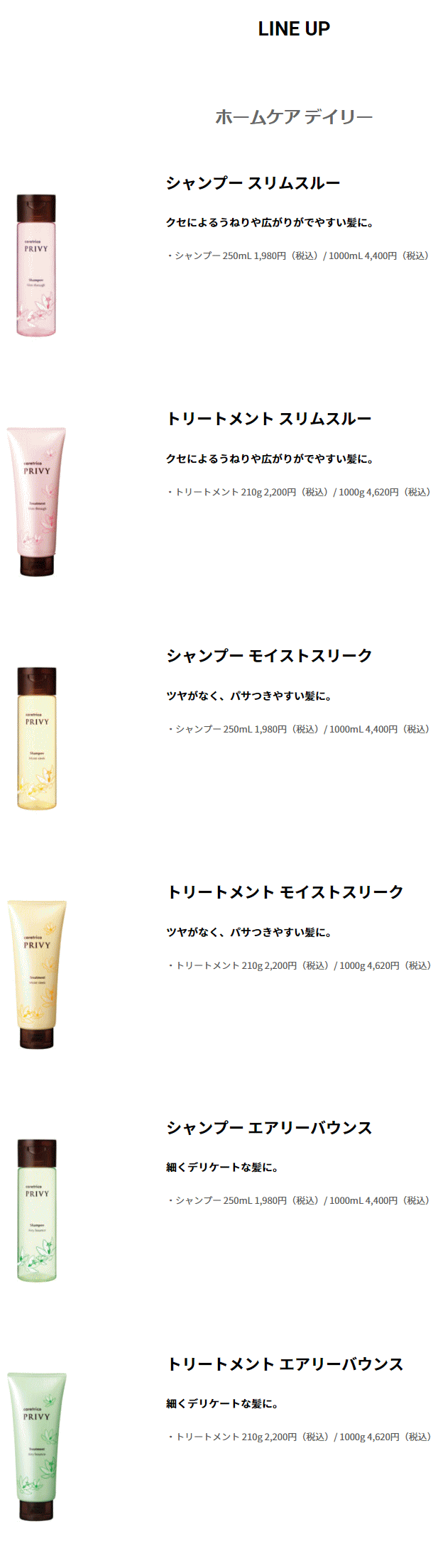 楽天市場】☆【送料無料】 アリミノ arimino ／ ケアトリコ プリヴィ