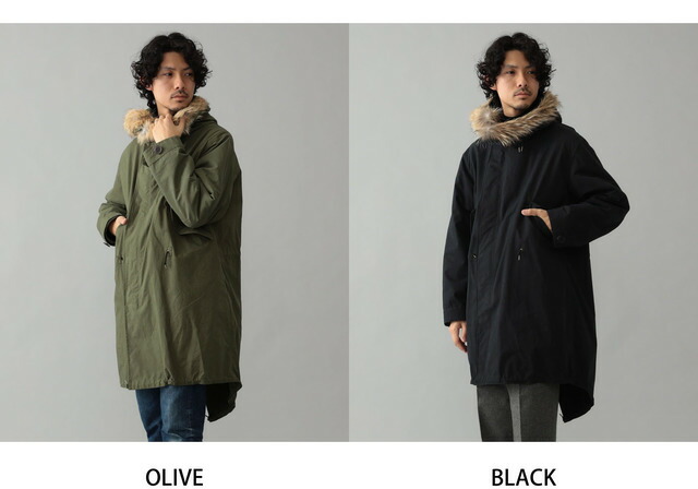 AUBERGE BEAMS モッズコート ブラック 38 オーベルジュ 未使用 楽天