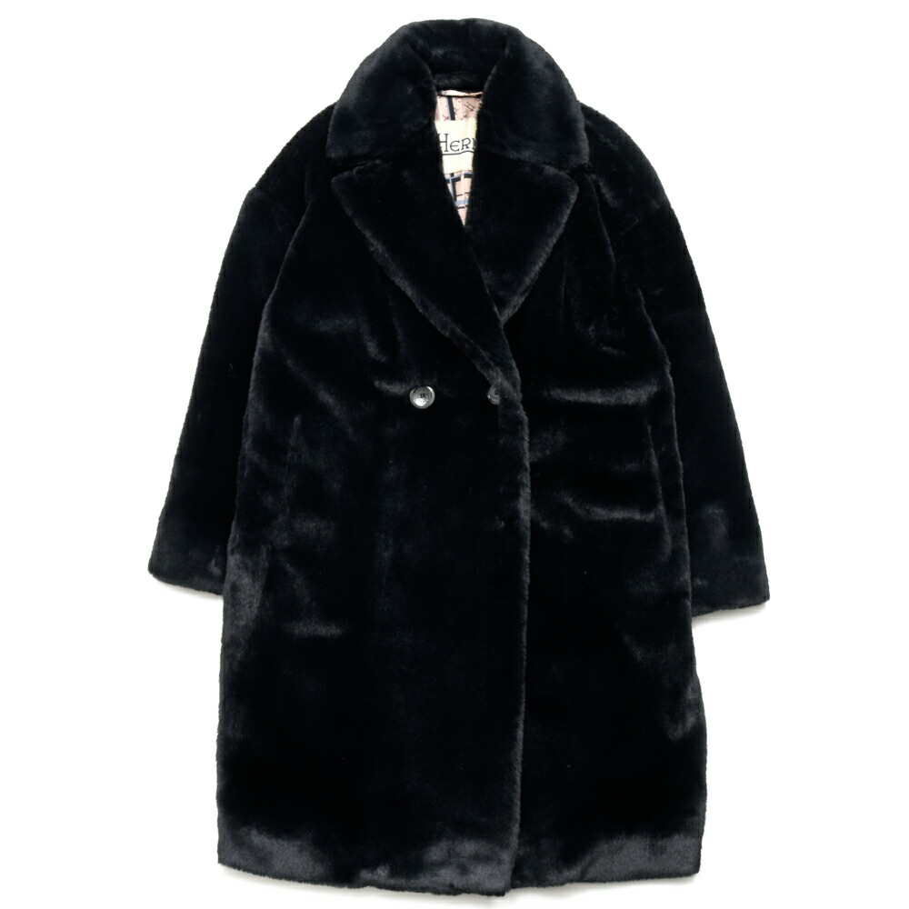 WINTER SALE】HERNO（ヘルノ）CA000440D 12422 エコファーコート