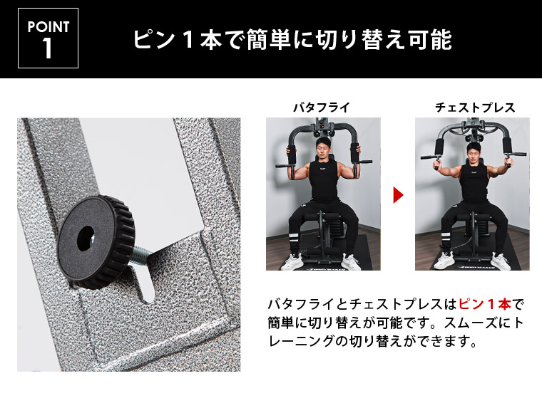 ラットプルマシン 15kgプレート&アタッチメント付き ラットプルマシン