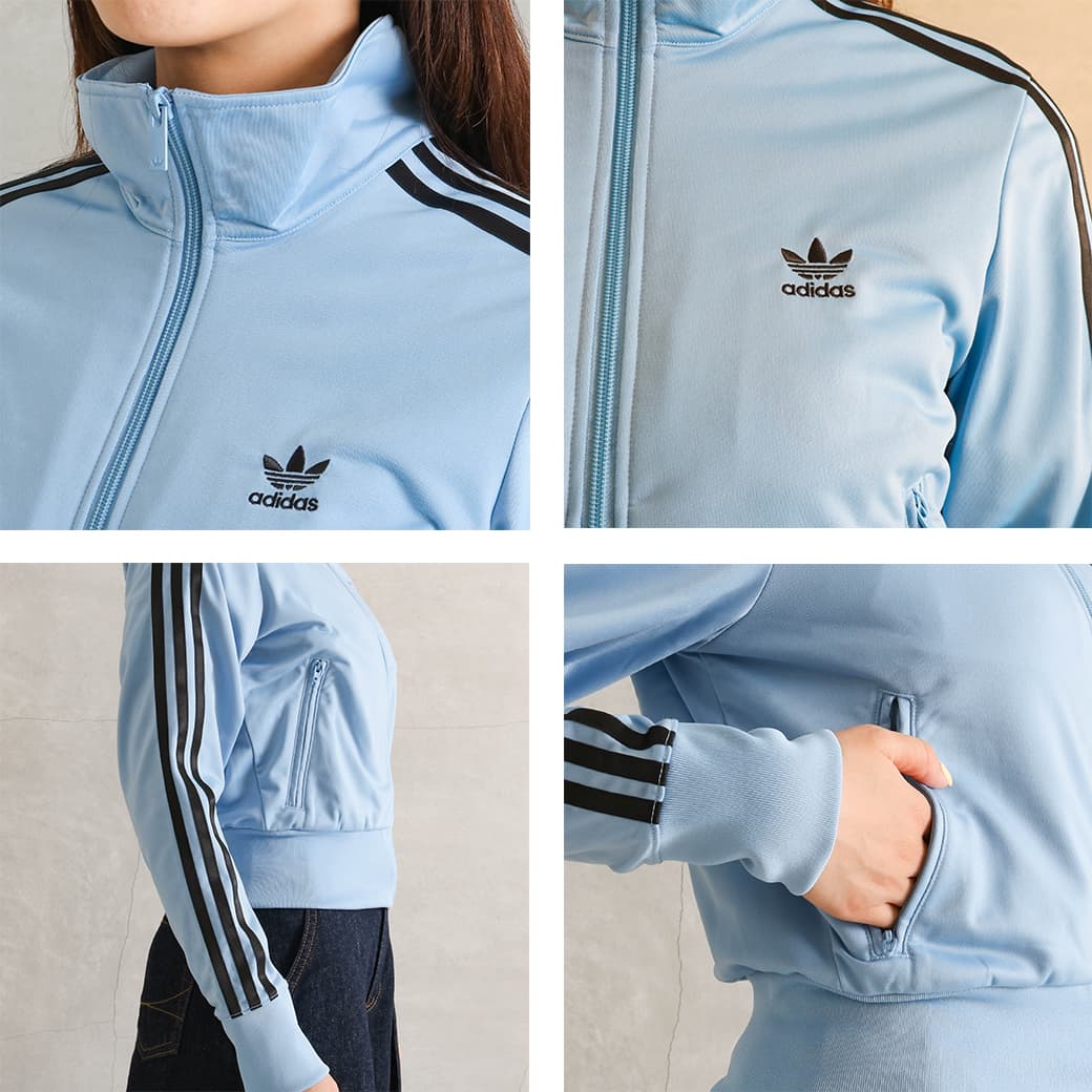 adidas］アディダス トラックジャケット 水色系 O 2512-222 楽天市場