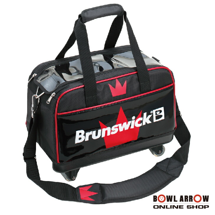 楽天市場】ボール2個収納可能なキャスター付き ボウリングバッグサン