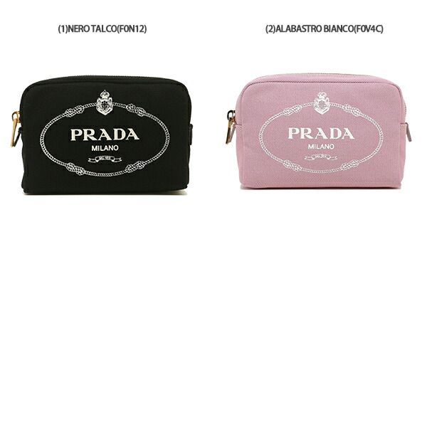 楽天市場】プラダ ポーチ カナパ ロゴ レディース PRADA 1NA021 20L