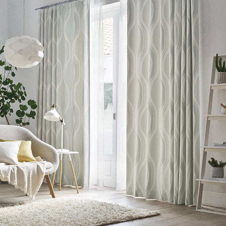 楽天市場】オーダーカーテン リリカラ【LS-63358-63359】防炎 洗える