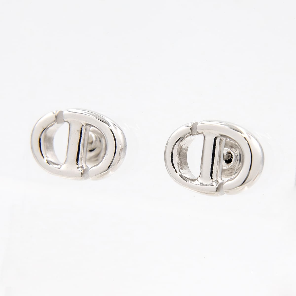 楽天市場】ディオール ピアス レディース dior CD NAVY スタッドピアス