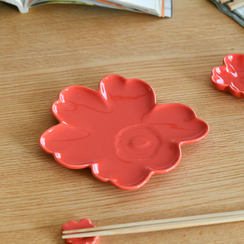 楽天市場】マリメッコ シェイプ プレート 20cm ウニッコ オレンジ