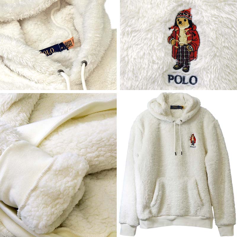 楽天市場】POLO by Ralph Lauren Men'sポロベアーもこもこボアパーカー