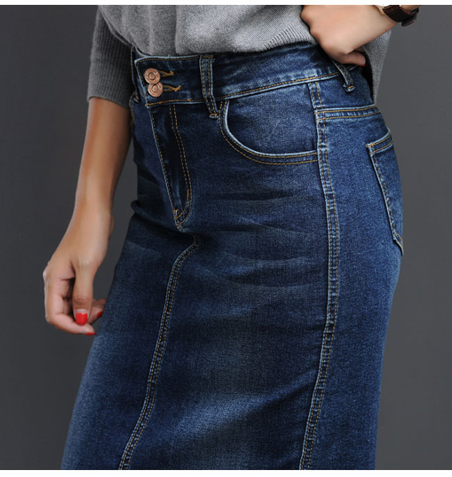 楽天市場】デニムスカート ロング レディース ボトムス タイトスカート