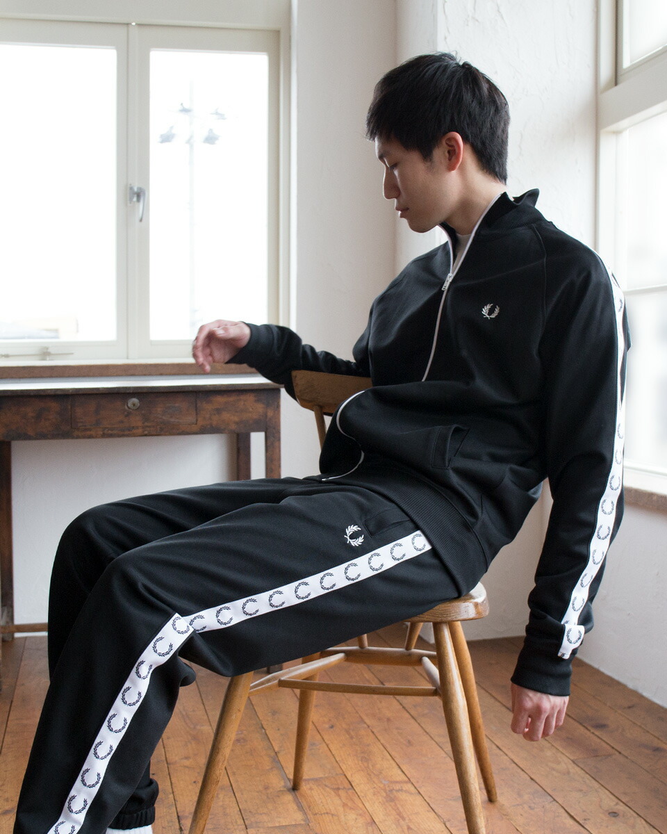 フレッドペリー ジャージ FRED PERRY テープド トラックジャケット