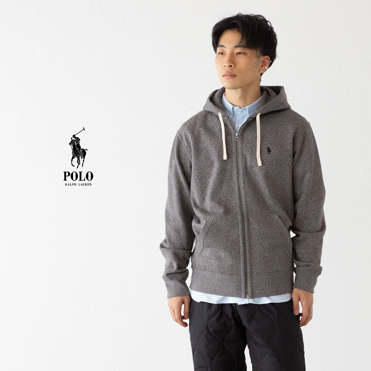 楽天市場】ポロ ラルフローレン ジップ フーディー パーカー POLO