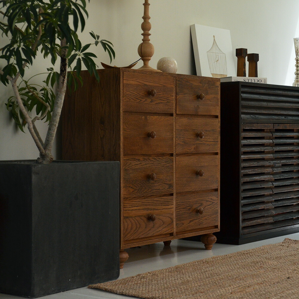 送料無料 オールドオーク・チェスト《ヴィンテージ》90918 収納