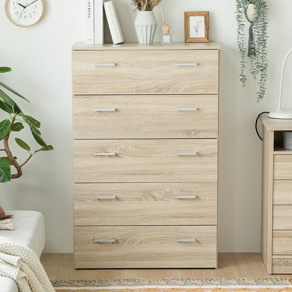 dショッピング |チェスト 北欧 おしゃれ タンス 大容量 木製 リビング