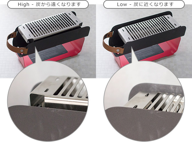 インテリアショップe-goods / UNA ポータブル アウトドア グリル