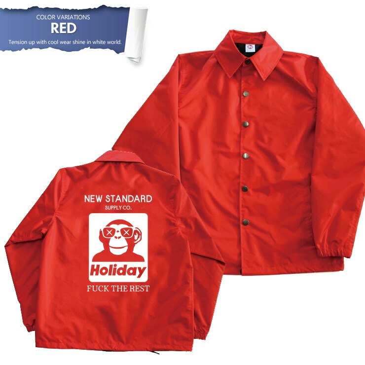 HOLIDAY ホリデー HOLIDAY COACH コーチジャケット ユニセックス 19-20