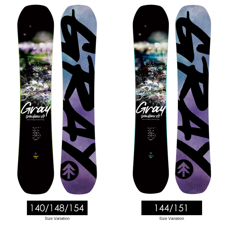 22-23 2023 GRAY グレイ SHRED シュレッド スノーボード 板 メンズ