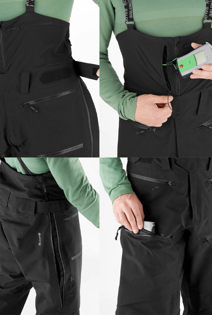 23-24 SALOMON サロモン S/LAB QST GORE-TEX PRO BIB エスラボ