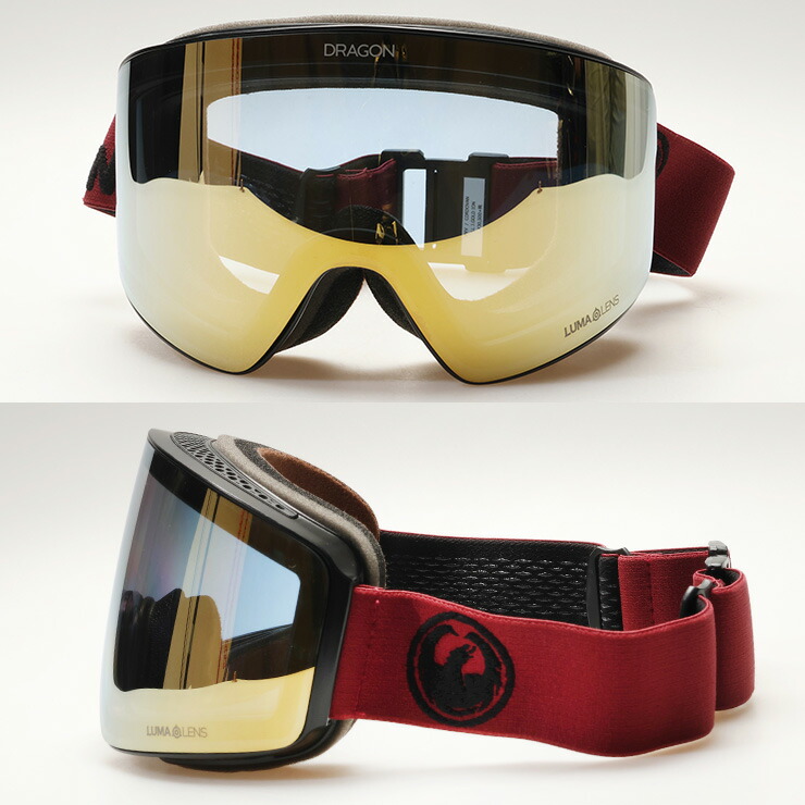 2025 DRAGON ドラゴン スノーボード ゴーグル PXV カラー: CORDOVAN
