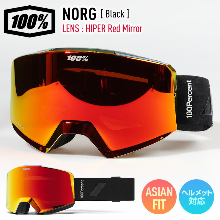 正規品 2025 100% ワンハンドレッド NORG ノルグ スノーボード