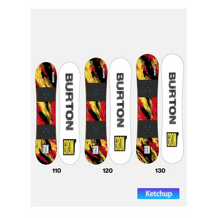 キッズ スノーボード3点セット】BURTON GROM スノーボード ＆ BURTON