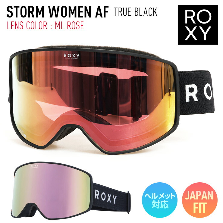 2026 ROXY ロキシー スノーボード スキー ゴーグル STORM WOMEN AF