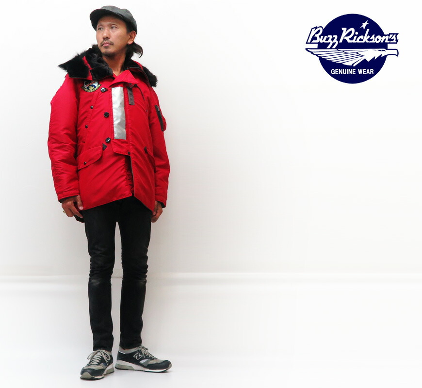 楽天市場】バズリクソンズ Buzz Rickson's RED N-3B Type 