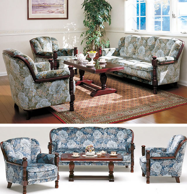 楽天市場】カリモク ソファ 3人掛け UK26モデル 金華山張 長椅子