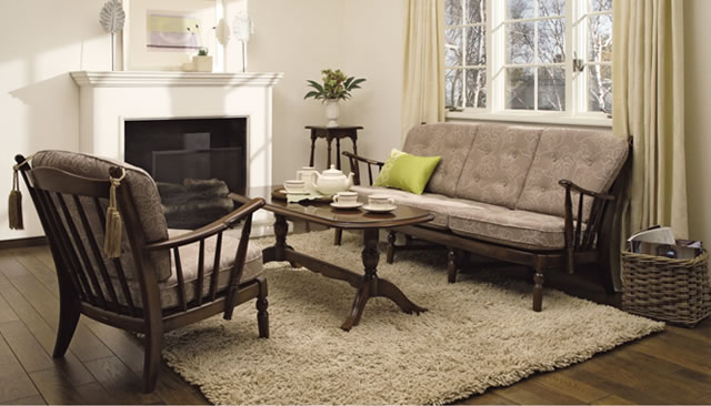 楽天市場】カリモク ソファ コロニアル WC47モデル 平織布張 2人掛椅子