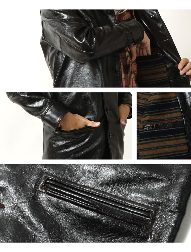 再入荷】EIGHT LEATHERS(エイトレザーズ) HORSE HIDE LEATHER SPORT