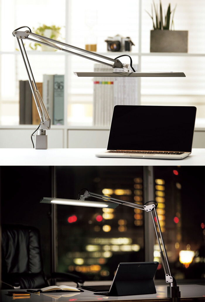 楽天市場】山田照明 Zライト LED デスクライト Z-10RSL クランプ 目に