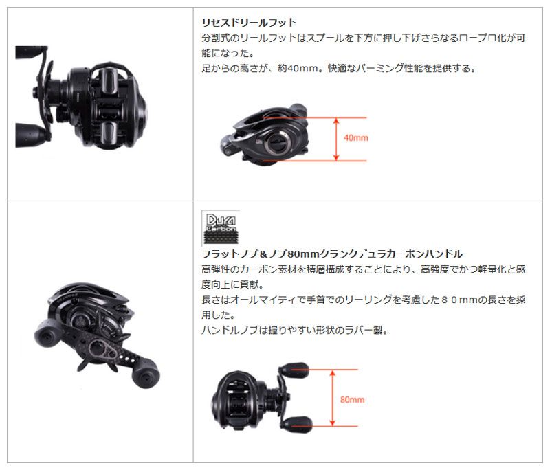 楽天市場】アブ ROXANI7(ロキサーニ7 右ハンドル) / アブガルシア