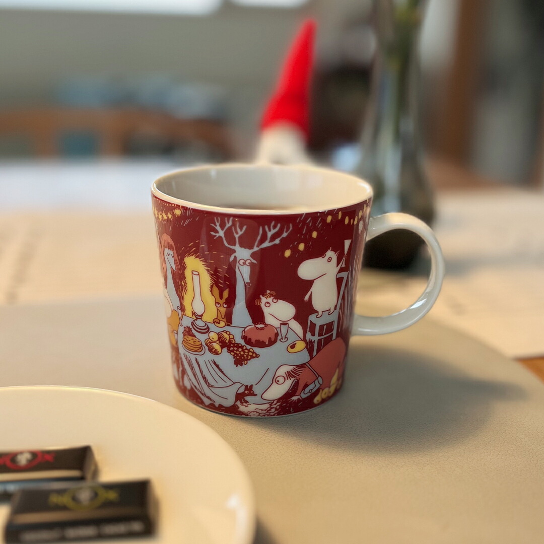 ムーミン フェスティブ モーメント／Festive Moments マグ（アラビア